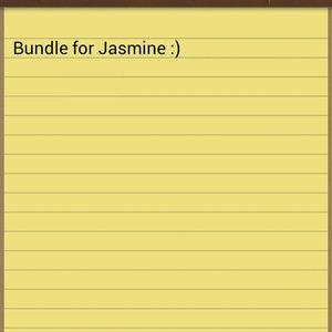 Bundle for Jasmine :)