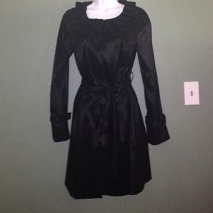 Jacket with two rows of ruffles