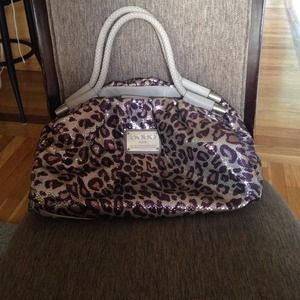 Cheetah print BEBE bag