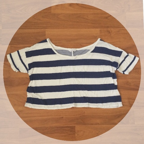 Striped Crop Top