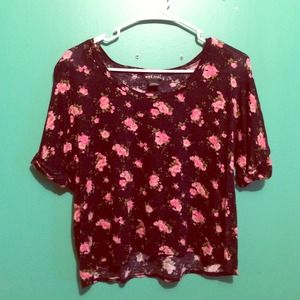 Wet Seal flowered top