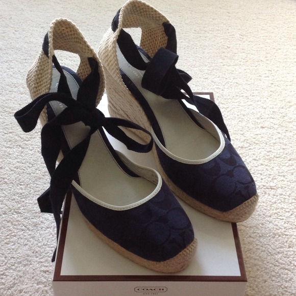 Coach Shoes - Beautiful Coach Wedges