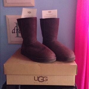 Chocolate Short Uggs 10 New