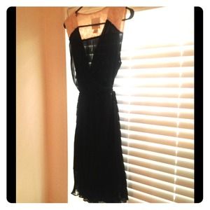 Black Wrap Dress