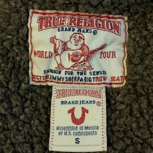 True religion corduroy jacket