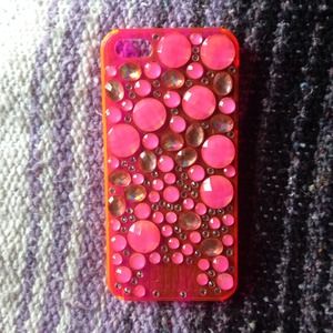 VS pink bedazzled iPhone 5 case🎀