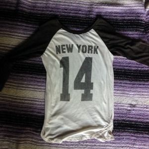 Brandy Melville baseball tee
