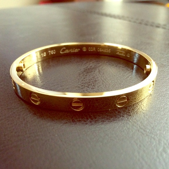 Jewelry - Cartier Love Inspired Gold Bracelet *NEW*