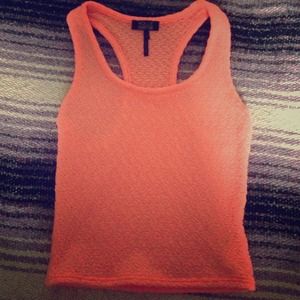 Nollie XS crop top *neon coral*