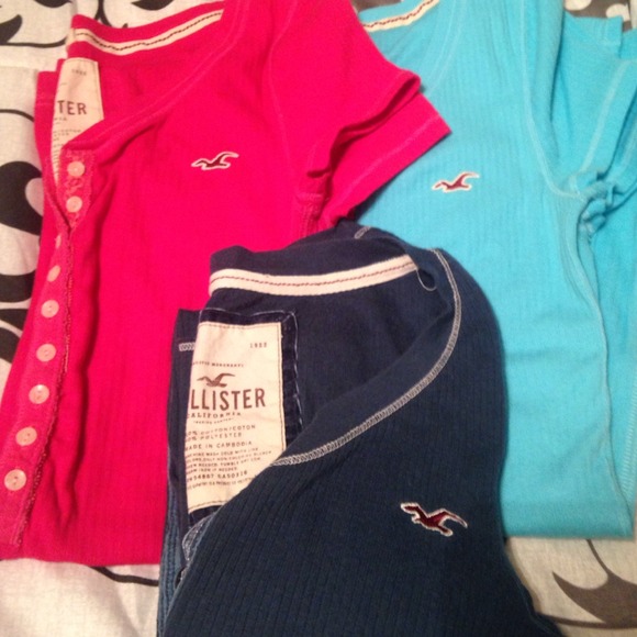 Hco 3 multi colored shirts