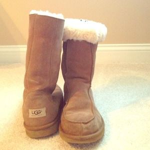 UGG Downtown Women's Chestnut Suede Boots