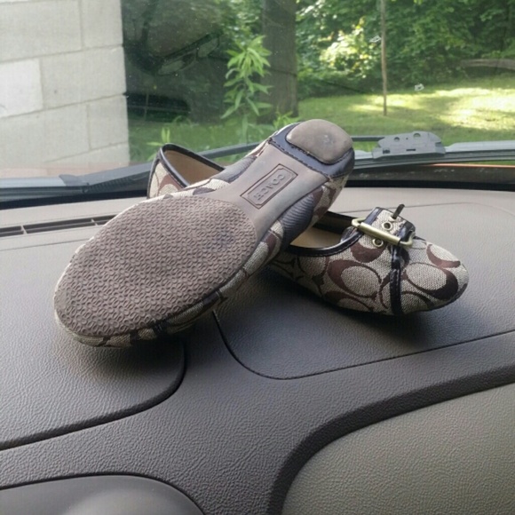 Coach authentic brown flat - Picture 3 of 4
