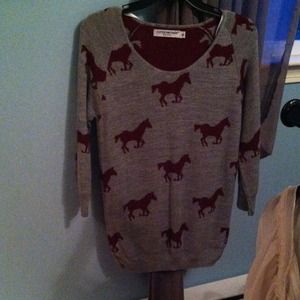 Horse Sweater never worn.
