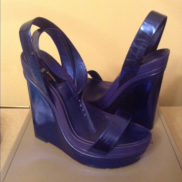 BCBG Metallic Sandals