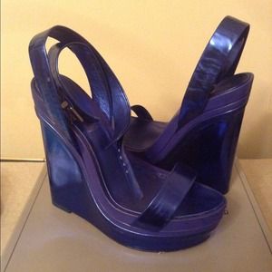 BCBG Metallic Sandals