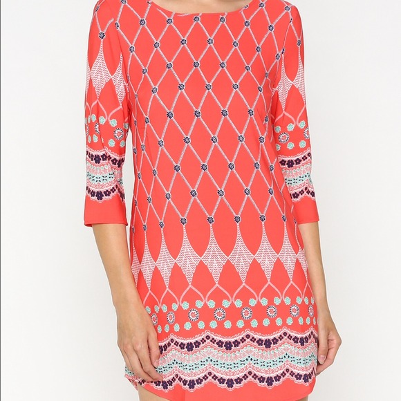 !!!!!!!sold!!!!!!NWT coral dress