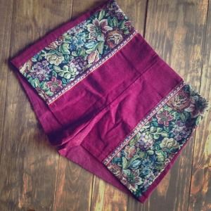 Never been worn, floral print shorts