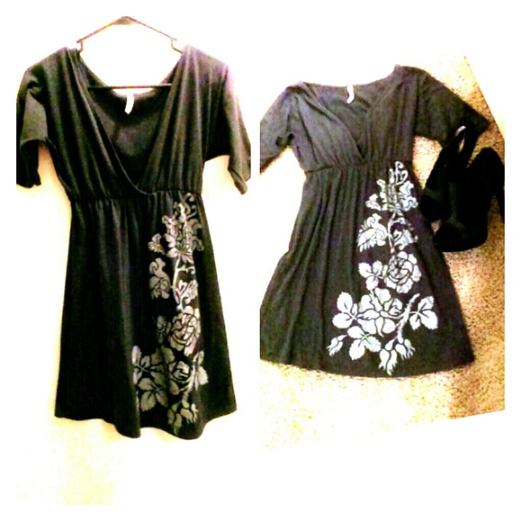 Dark grey dress shirt...
