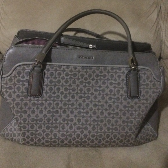 Coach bag, wallet and makeup bag