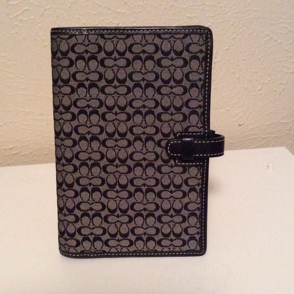 Coach checkbook wallet