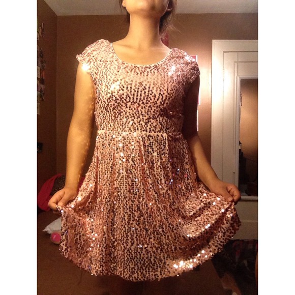 Sequined party dress