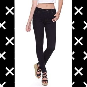 High Rise Black Jeggings