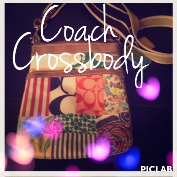 Patchwork Coach crossbody