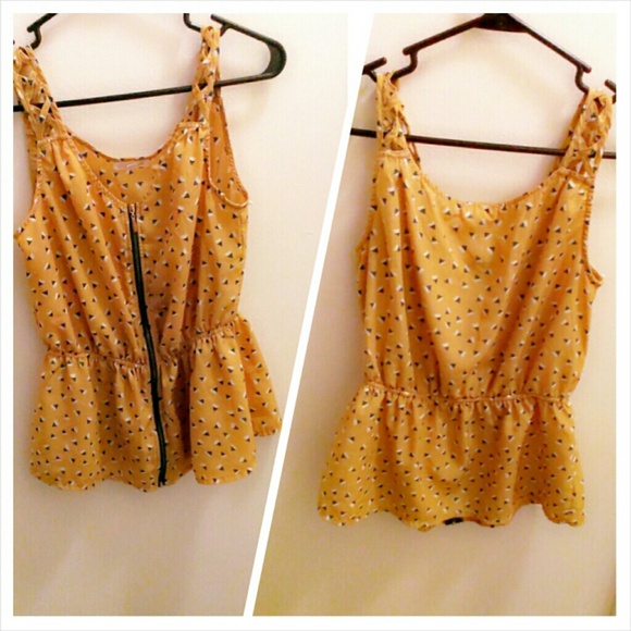 Casual Butterscotch Top