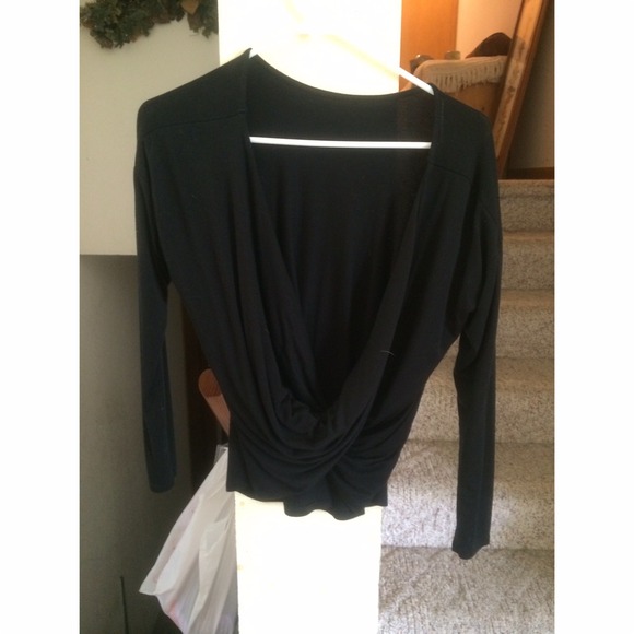 Nasty Gal wrap shirt
