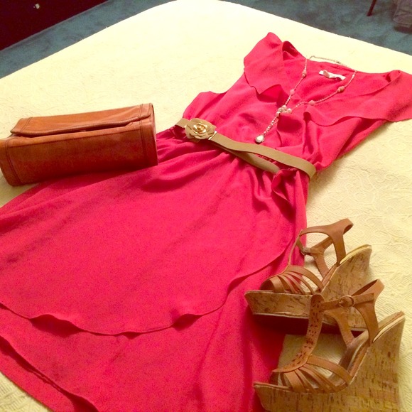 Pink BCBGeneration beautiful dress.