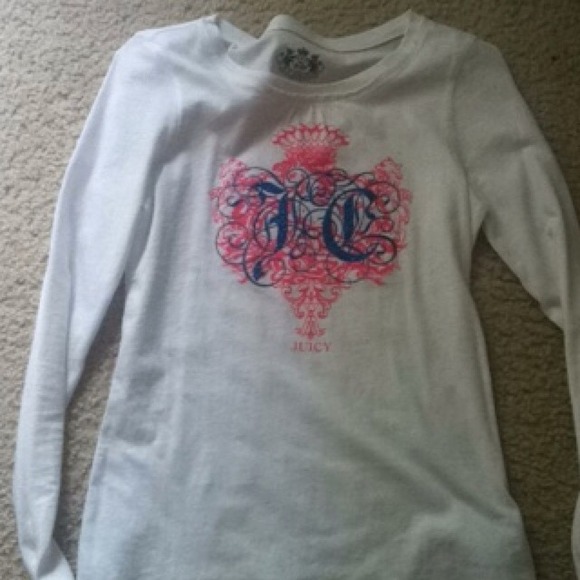 kids juicy couture long sleeved tee