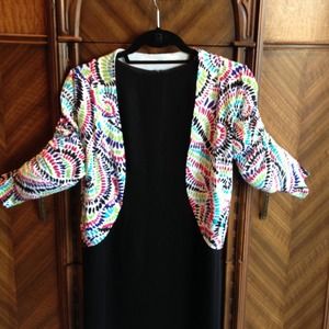 Cupio Multi-Colored Bolero