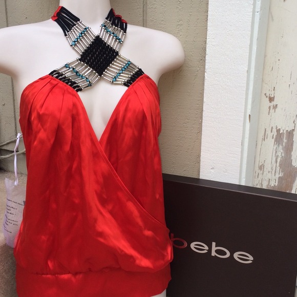 🌹BeBe sexy netted neck halter🌹 - Picture 2 of 4