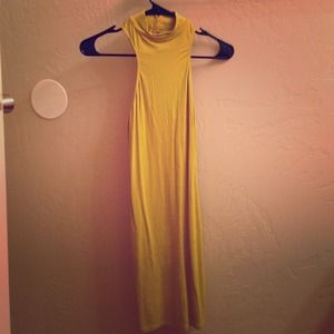 Yellow ASOS dress. Never worn, but no tags