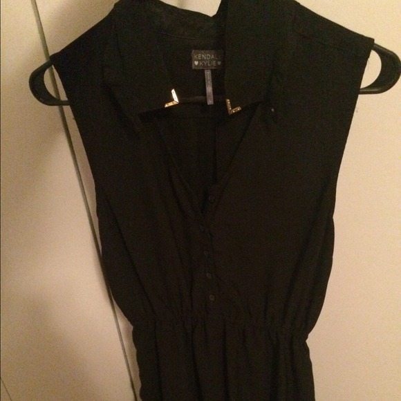 Kendall & Kylie black dress.