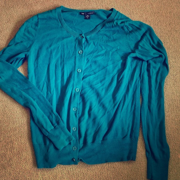 Teal Gap Cardigan