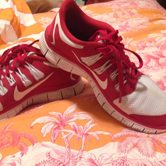 Nike Free Run 5.0 Roll Tide Alabama Sneaker shoes