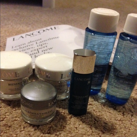 Lancôme gift set, variety and assorted