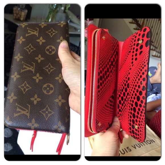 🎉SOLD🎉 on EBay Louis Vuitton  Kusama wallet - Picture 3 of 4