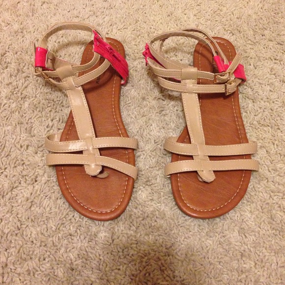 Nude/Pink sandals FINAL PRICE