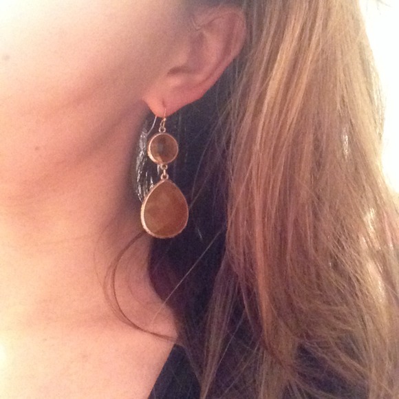 Teardrop Earrings - Picture 2 of 2