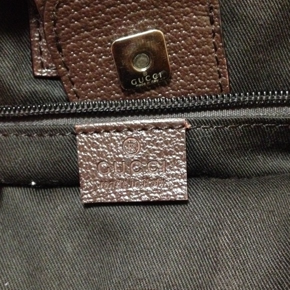 Authentic Gucci shopper tote bag. Extra pics.