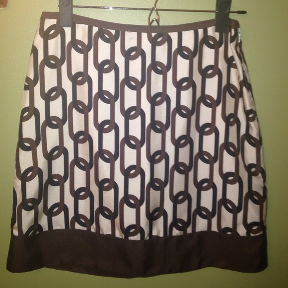 BR Chain Link Skirt - 100% Silk - 0P