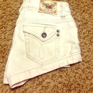 YMI white shorts