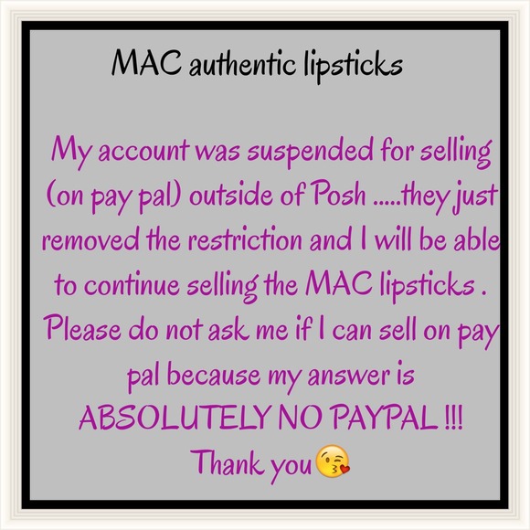 Authentic mac lipsticks💋💄 - Picture 3 of 4