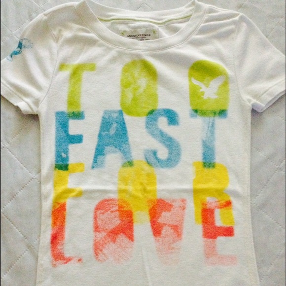 Too Fast For Love Tee - AE - XS