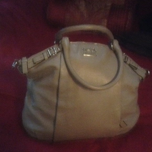Authentic leather coach