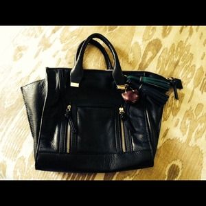 Zara handbag Black Leather RESERVED FOR STEPHAN82