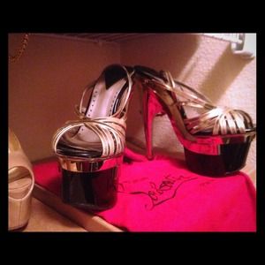 Versace heels! Just sharing!