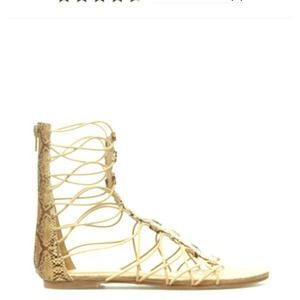 Natural Gladiator Sandals 8.5
